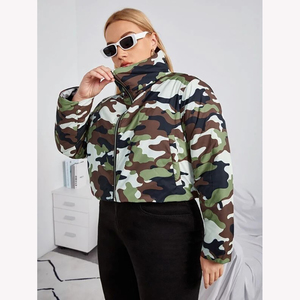 Best Selling Women's Puffer <b>Jacket</b> with Custom Size & Color Winter Warm Full Zipper Women's Bubble <b>Jacket</b> - Product Image 1