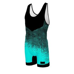 Combinaison de lutte à compression extensible personnalisée OEM, impression personnalisée, séchage rapide, ajustement à la peau, soutien musculaire, sublimée, athlétique, salle de sport, entraînement - Product Image 4