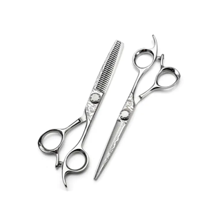 Ciseaux de coupe de cheveux professionnels Ciseaux à cheveux Ensemble de ciseaux de coupe de cheveux de Salon de mode Ciseaux en acier inoxydable - Product Image 1