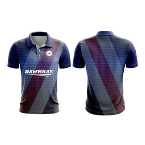 Camiseta Deportiva de Polo Sublimada para Entrenamiento, Ropa Deportiva de Alto Rendimiento para Hombre, Mujer y Jóvenes, Secado Rápido, Polo Activo - Product Image 1