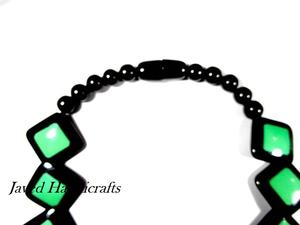 Collar de resina, collar de joyería de moda, aspecto clásico para mujer, ropa de fiesta de boda, collar de resina, venta personalizada - Product Image 2