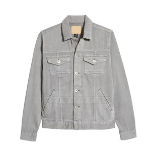 2025 couleur personnalisée tenue décontracté jean veste Streetwear nouvelle mode confortable jean veste d'hiver - Product Image 4