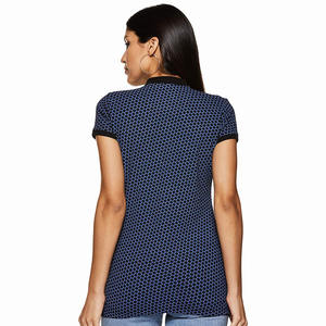 Customized <b>Ladies</b> <b>Polo</b> <b>Shirt</b> Pullover Plus Size Custom Printed Design Casual Wear <b>Polo</b> T <b>Shirt</b> For Women's - Product Image 2