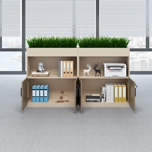 Fashion Industrial Commercial Furniture Office Filling Storage Cabinet <b>Bookcase</b> School Home Office Combination Storage Melamine - Product Image 3