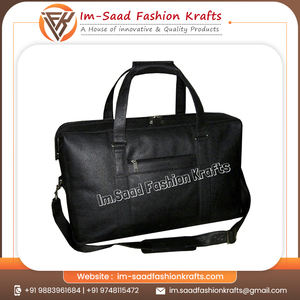 Handmade 100% Genuine Leather Duffle <b>Travel</b> <b>Bags</b> <b>Men</b> Women Large Capacity Weekend <b>Bag</b> Luxury Luggage Zipper Closure Drawbars - Product Image 5