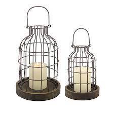 Latest Design Metal <b>Lantern</b> <b>Set</b> of 2 for Home Festival Decorative <b>Lanterns</b> Black & Gold Color Modern Design Metal <b>Lantern</b> Holder - Product Image 6