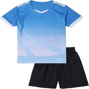 Uniforme para niños Uniforme de fútbol para niños jóvenes Kit deportivo Traje de entrenamiento Uniformes transpirables Impresión personalizada Nombre Logo - Product Image 1