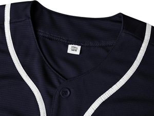 Venta al por mayor, uniforme de equipo de béisbol, camiseta de softball por sublimación personalizada, ropa deportiva personalizada, ropa atlética escolar - Product Image 5