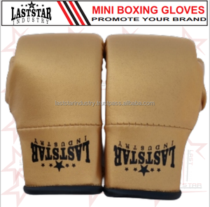 Mini White PU Leather <b>Boxing</b> Gloves Keychain Custom Logo Wholesale OEM for Martial Arts Practice - Product Image 4
