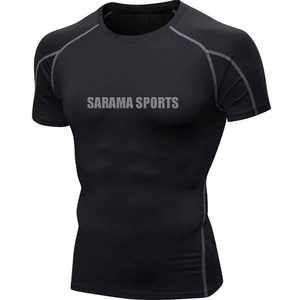 Camiseta de Manga Corta para Artes Marciales Mixtas (MMA) y Jiu-Jitsu Brasileño (BJJ) para Hombre, Ropa de Combate, Camiseta de Manga Corta para MMA con Estampado Personalizado, Sublimada - Product Image 1