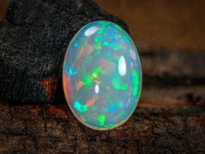 4.90 CT พลอยโอปอลสีขาวธรรมชาติแบบหลวมได้รับการรับรองจากบุคคลที่สาม - Product Image 4