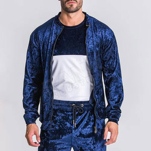 ชุดวอร์มกำมะหยี่สำหรับผู้ชาย ชุดกีฬาฤดูหนาวแบบหนา อุ่นสบาย มีฮู้ด ชุดออกกำลังกาย มีไซส์ใหญ่ - Product Image 5