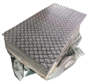 <span class=keywords><strong>Tôle</strong></span> en aluminium à motif cinq nervures 5052 5005, épaisseur 3 mm, 2400x1200 mm - Product Image 5