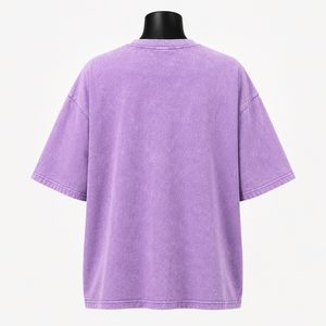 Camiseta Gráfica Oversize Vintage Lavada Personalizada para Mujer, Estilo Urbano, Algodón con Lavado Ácido, Ajuste Holgado, Moda Casual de Verano - Product Image 2