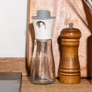 Gloway cuisine 180ml verre sans plomb scellé anti-poussière récipient d'huile d'<span class=keywords><strong>olive</strong></span> bouton de pente bouteille de pulvérisation d'huile - Product Image 1