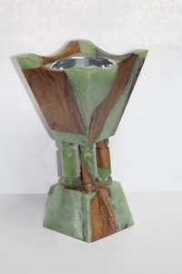 เตาเผาบัคฮูร์ไม้กระถินเทศยุโรปสมัยใหม่ งานแฮนด์เมด ประดับด้วยเรซิ่นอีพ็อกซี่ ของที่ระลึก ขนาดสั่งทำได้ สำหรับงานแต่งงาน อีด รอมฎอน - Product Image 5