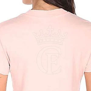 Camiseta de manga corta para mujer, camiseta de gran tamaño para mujer, camiseta transpirable de algodón y poliéster con cuello redondo para mujer - Product Image 5