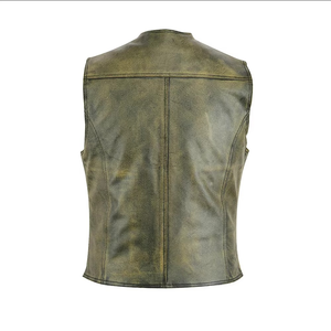 Gilet utilitaire d'hiver pour homme de haute qualité, streetwear, multi-poches, tactique, en laine/polyester, respirant, imperméable pour moto - Product Image 3