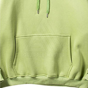 Sudaderas con capucha de algodón y poliéster de alta calidad para adultos Logotipo personalizable para invierno Ropa al aire libre Técnicas teñidas lisas - Product Image 5