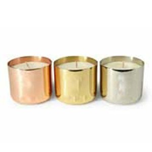 Home Decorative Matte Candle Holder Scented Empty Candle <b>Jars</b> Nordic Custom Metal Candle Cup - Product Image 1