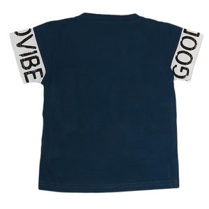Boys Half Sleeves T-Shirt - Steel Blue - Product Image 2