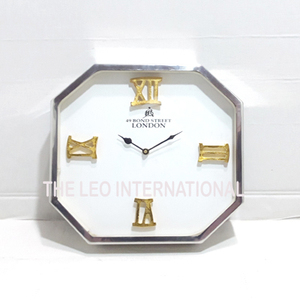 Thép không gỉ kim loại hình vuông Shinny đánh bóng bàn Đồng Hồ Phong Cách ưa thích nóng bán Chất lượng cao nhất trang chủ trang trí bàn đồng hồ - Product Image 3