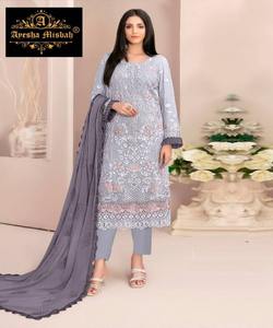 4. Indian Punjabi Work Salwar Suit Black Velvet Party Wear Women Afghan 3 Piece Wholesale Ready Madekurta Sets - Product Image 5