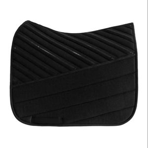 Selle anglaise en coton haute densité, doublure douce, construction matelassée respirante pour un ajustement sécurisé, confort, équilibre et protection du cheval - Product Image 1