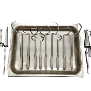 Passages de fils osseux manuels, guide en acier inoxydable, instruments chirurgicaux orthopédiques vétérinaires, certifiés CE ISO, réutilisables, pour chien, chèvre - Product Image 2