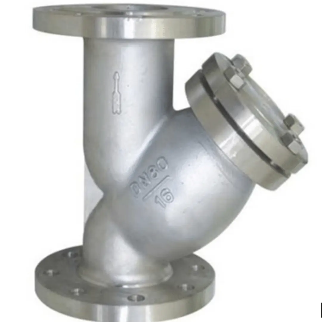 KEFA Stainless Steel PN16 DN50mm 2in filter flange y saringan