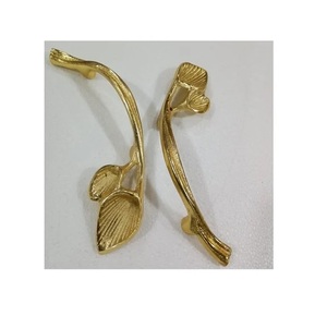 Poignée de plateau en laiton marbre et plateau de service en bois poignée en laiton de qualité supérieure et taille personnalisée - Product Image 5