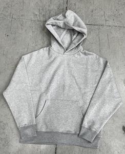 Sudadera con Capucha Vintage con Logotipo Personalizado, Sudadera Lisa Extra Grande, Sudadera con Capucha Lisa al por Mayor, Sudadera de Algodón Lavada al Ácido, Mezcla de Algodón - Product Image 2