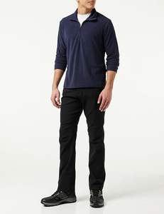 เสื้อสเวตเตอร์คอเต่าแขนยาวซิปครึ่งตัวสำหรับผู้ชายงาน OEM ตามสั่งสำหรับสวมใส่ในฤดูหนาวแบบลำลอง - Product Image 6