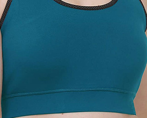 Vente chaude femmes réversible Sport soutien-gorge vêtements de sport ensemble personnalisé coton léger décontracté respirant sans couture grande taille Options - Product Image 5