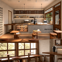 Espositore LED, Tavolino da Caffè, Arredamento per Hotel, Arredamento per Ristoranti, Carrello Bar Dorato, Carrello Portavivande, Bancone Cassa, Caffetteria