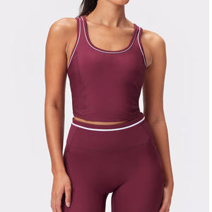 2025 High Quality Wholesale Women's <b>Sports</b> <b>Bra</b> High Impact Gym Top Custom Fitness Yoga <b>Bra</b> Popular Sexy Back Strap <b>Sport</b> <b>Bra</b> - Product Image 2