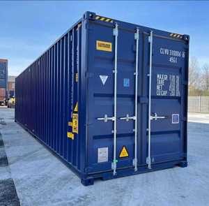 Conteneur de transport maritime High Cube de 40 pieds, certifié ISO CSC, le plus vendu, pour le stockage de marchandises - Product Image 5