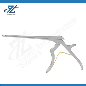 ชุดเครื่องมือผ่าตัดคุณภาพสูง คีมตัดกระดูกสแตนเลสแบบถอดได้ Kerrison Rongeurs ตัดขึ้นไปทางด้านบน 90 องศา ใช้ซ้ำได้ ได้รับมาตรฐาน CE - Product Image 2