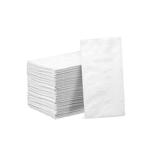 Les serviettes en papier de houx Extra Large Linen-Feel ajoutent une touche de sophistication à tout rassemblement disponible pour l'achat en gros - Product Image 5