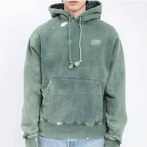 Sweats à capuche grande taille pour hommes 100% coton respirant et quantité minimale de commande bas pour l'hiver à des prix abordables - Product Image 3