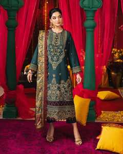 Costume traditionnel punjabi, tenue pakistanaise et indienne, kurta pyjama avec dupatta par WS INTERNATIONAL - Product Image 2