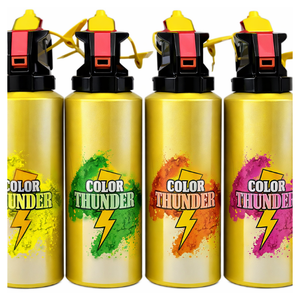 ป๊อปเปอร์มินิธันเดอร์คุณภาพสูง หลากสี บรรจุภัณฑ์ปรับแต่งได้ ได้รับการรับรองจาก FDA ปราศจากควัน ใช้สำหรับงานเทศกาลและงานเฉลิมฉลอง - Product Image 1