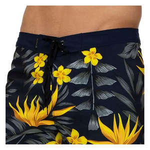 Short d'été confortable en coton pour hommes, design personnalisé par sublimation, motif écologique et solide, vente en gros OEM - Product Image 6