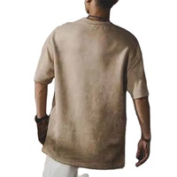 T-shirts Homme Personnalisés Col Rond Manches Courtes en Coton Peigné de Haute Qualité, Coupe Ample, Écologiques, Livraison Rapide