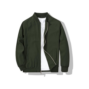 Nueva ropa al aire libre cortavientos más chaquetas de tamaño para los hombres al por mayor chaqueta de bombardero de los hombres - Product Image 1