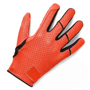 New Arrival Solid <b>Sticky</b> Design American Football Receiver Gloves Customizable Logo Durable Breathable Lightweight Anti-slip - Product Image 5