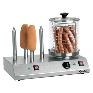 Hot Dog <b>Toaster</b> <b>Electric</b> Food Steamer for Perfectly Grilled Hot Dogs - Product Image 1