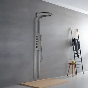 定制现代创意瀑布淋浴喷头智能天花板淋浴恒温系统环绕淋浴