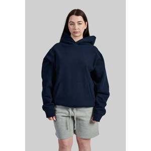 Sudadera con Capucha de Felpa de Corte Holgado 3013, Estilo Vintage Ecológico, Estampado Serigrafiado, Bordado de Silicona, Tallas XS-XL Disponibles, Color Sólido - Product Image 2