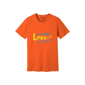 เสื้อยืดผ้าฝ้าย100% พิมพ์ลายด้วยความมีน้ำใจขนาด160 180ถึงหนักมี12สีที่สามารถปรับแต่งดีไซน์และการจัดวางของคุณเองได้ - Product Image 2